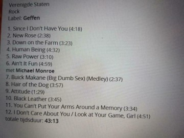 Tracks mm cd guns n roses   the spaghetti incident   0720642461723 0