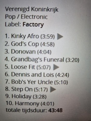 Tracks mm cd happy mondays   pills n thrills and bellyaches   0042282822321