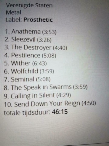 Tracks mm cd himsa   hail horror   0656191002929