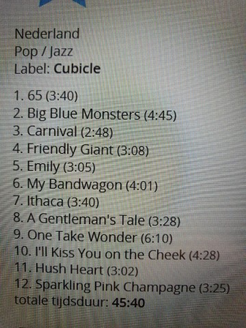 Tracks mm cd hummingville   with an elephant in a room   8714835094982