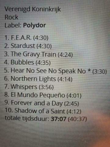 Tracks mm cd ian brown   music of the spheres   0731458912620