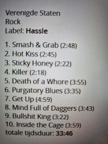 Tracks mm cd juliette  the licks   four on the floor   5060100661544