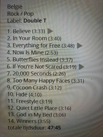 Tracks mm cd ks choice   cocoon crash   5099750078921