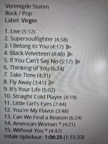 Tracks mm cd lenny kravitz   5   0724384775827