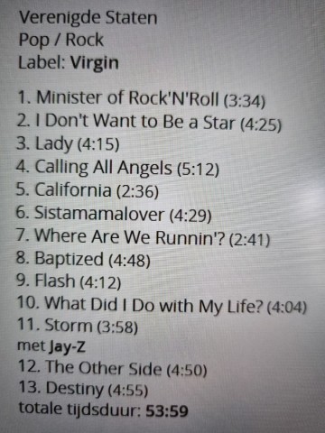 Tracks mm cd lenny kravitz   baptism   0724357795722