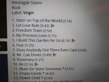 Tracks mm cd lenny kravitz   let love rule   0077778612827