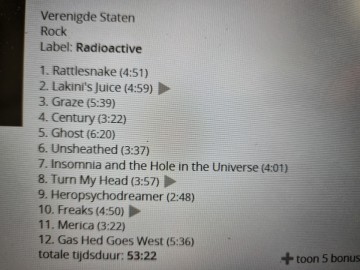 Tracks mm cd live   secret samadhi   0008811159023