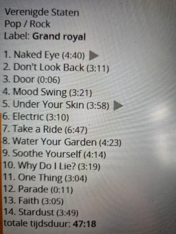 Tracks mm cd luscious jackson   fever in fever out   0724383553426