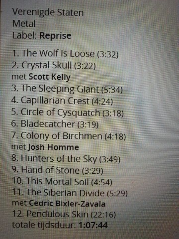 Tracks mm cd mastodon   blood mountain   0093624436423