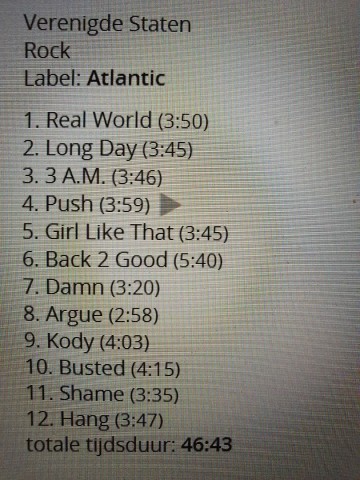 Tracks mm cd matchbox 20   yourself or someone like you   0075679272126