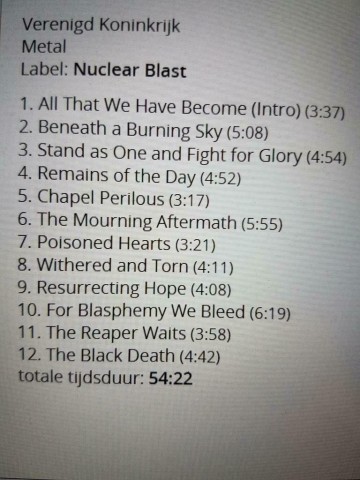 Tracks mm cd mendeed   this war will last forever   5060083760098