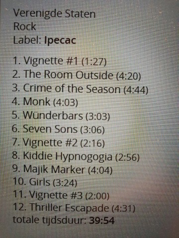 Tracks mm cd mini mansions   mini mansions   5034202600725