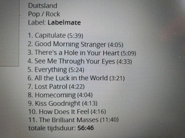 Tracks mm cd monta   the brilliant masses   0800741008521