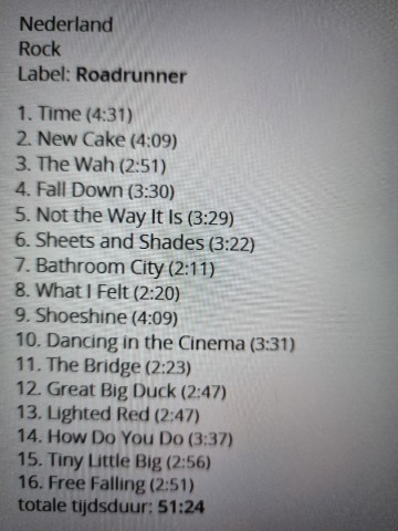 Tracks mm cd nuff said   red   0016861871727