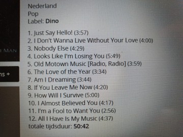 Tracks mm cd rene froger   midnight man   0871219572431