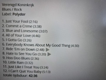 Tracks mm cd rolling stones   blue  lonesome   0602557149425