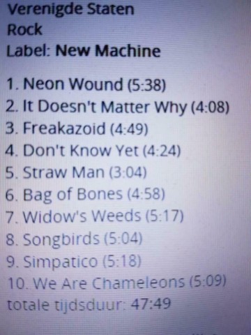 Tracks mm cd silversun pickups   widows weeds   0855380008692