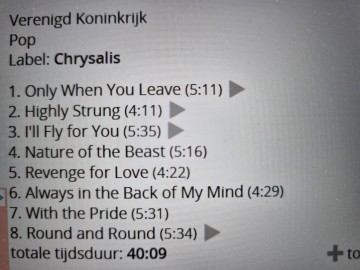 Tracks mm cd spandau ballet   parade   4007196101913