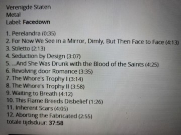 Tracks mm cd symphony in peril   the whores trophy   0803847104128