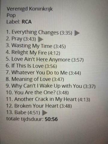 Tracks mm cd take that   everything changes   0743211692625