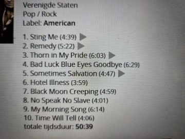 Tracks mm cd the black crowes   the southern harmony and musical companion   0731451226328