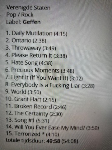 Tracks mm cd the posies   amazing disgrace   0720642491027