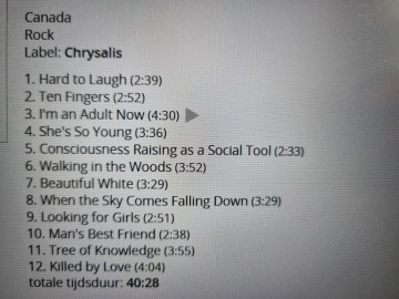 Tracks mm cd the pursuit of happiness   love junk   0044114167525