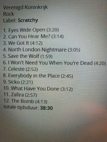 Tracks mm cd the rocks   asking for trouble   5032953111125