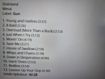 Tracks mm cd thunderhead   killing with style   0743211618021