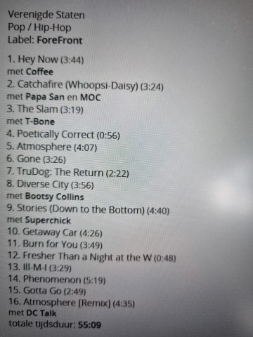 Tracks mm cd tobymac   welcome to diverse city   0724386641724