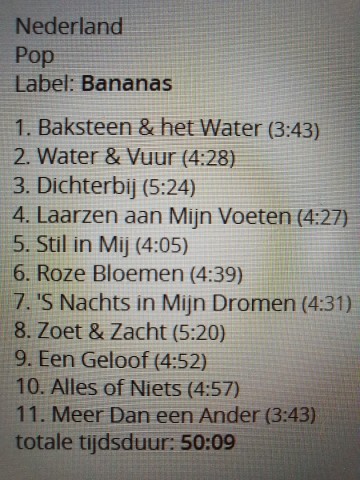 Tracks mm cd van dik hout   van dik hout    5099748050229