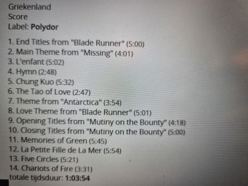 Tracks mm cd vangelis   themes   0042283951822