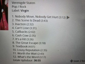 Tracks mm cd we are scientists   with love and squalor   0094635121827